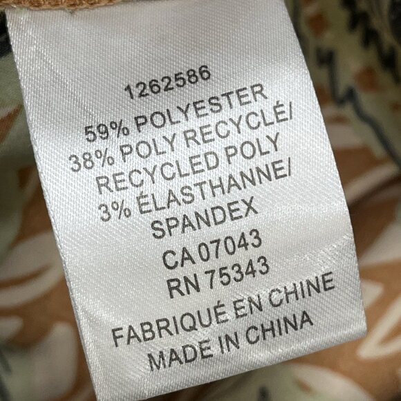 Rachel Zoe Tropical Print Jumpsuit - Green and Brown - Picture 7 of 14